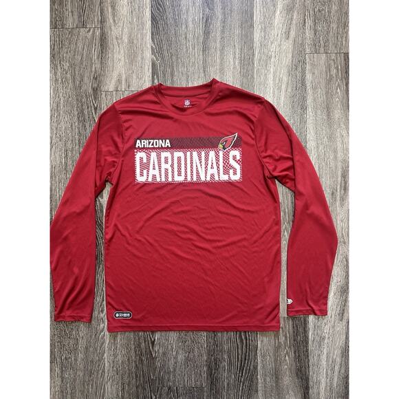 NFL official Arizona Cardinals long sleeve jersey size large tee - Picture 1 of 4
